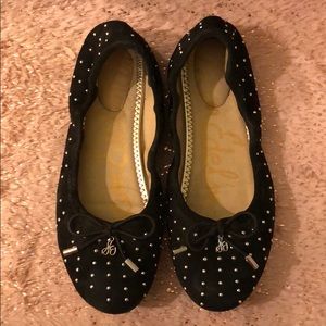 Sam Edelman Ballet Flats with Studs 🖤🤍🖤